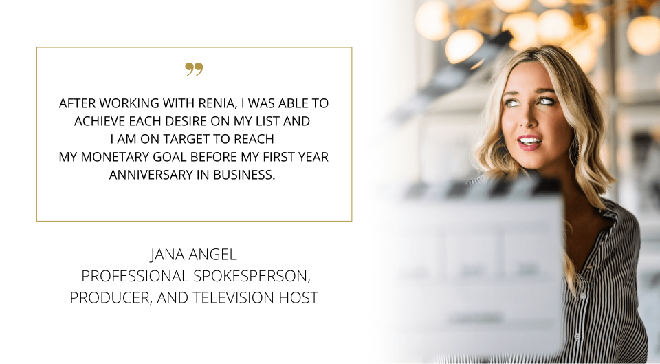 Renia M Orr services testimonials JANA ANGEL